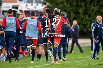 2024-10-20 - Eyob Zambataro of Torres, Ritratto, Esultanza, Jubilation, After scoaring Goal - TORRES VS TERNANA - ITALIAN SERIE C - SOCCER