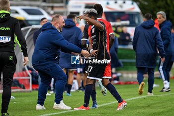 2024-10-20 - Eyob Zambataro of Torres, Ritratto, Esultanza, Jubilation, After scoaring Goal - TORRES VS TERNANA - ITALIAN SERIE C - SOCCER