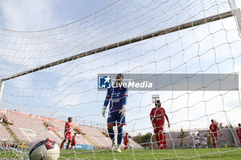 2024-10-27 - luca gemello (n.1 perugia calcio) disappointed 0-2 - PERUGIA VS MILAN FUTURO - ITALIAN SERIE C - SOCCER