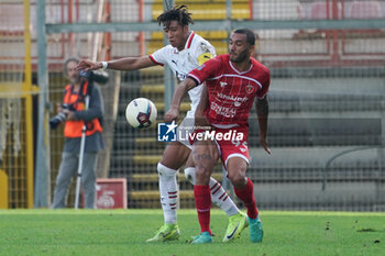 2024-10-27 - francesco mezzoni (n. 94 perugia calcio) v kevin zerolo (n.18 milan futuro) - PERUGIA VS MILAN FUTURO - ITALIAN SERIE C - SOCCER