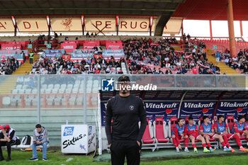 2024-10-27 - alessandro formisano (coach perugia calcio) - PERUGIA VS MILAN FUTURO - ITALIAN SERIE C - SOCCER