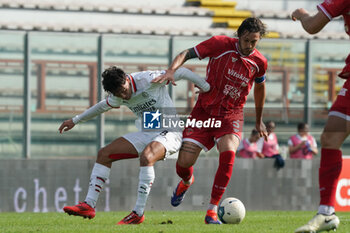 2024-10-27 - gabriele alesi (n.8 milan futuro) v gabriele angella (n.5 perugia calcio) - PERUGIA VS MILAN FUTURO - ITALIAN SERIE C - SOCCER