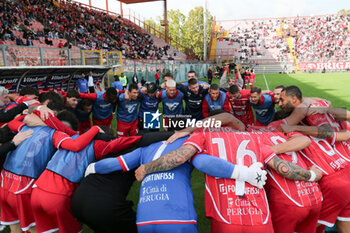 2024-10-27 - perugia calcio pre match - PERUGIA VS MILAN FUTURO - ITALIAN SERIE C - SOCCER