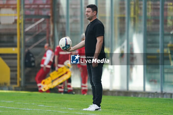 2024-10-27 - daniele bonera (coach milan futuro) - PERUGIA VS MILAN FUTURO - ITALIAN SERIE C - SOCCER