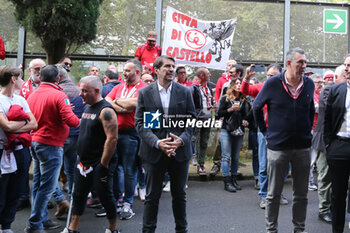 2024-10-27 - javier faroni (president perugia calcio) - PERUGIA VS MILAN FUTURO - ITALIAN SERIE C - SOCCER