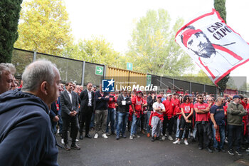 2024-10-27 - javier faroni (president perugia calcio) - PERUGIA VS MILAN FUTURO - ITALIAN SERIE C - SOCCER