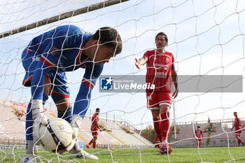 2024-10-27 - luca gemello (n.1 perugia calcio) disappointed goal 0-2 - PERUGIA VS MILAN FUTURO - ITALIAN SERIE C - SOCCER