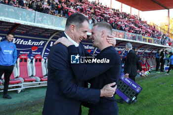 2024-11-10 - lamberto zauli (coach perugia calcio) ignazio abate (coach ternana calcio) - PERUGIA VS TERNANA - ITALIAN SERIE C - SOCCER