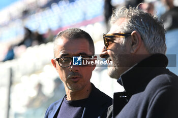 2024-11-24 - Emilio Longo and Gianni Vrenna during Fc Crotone vs Juventus Next Gen, Italian soccer Serie C match in Crotone, Italy, November 24 2024 - CROTONE VS JUVENTUS NEXT - ITALIAN SERIE C - SOCCER