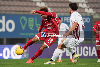 2024-11-22 - luca di maggio (n.18 perugia calcio) goal 1-0 - PERUGIA VS AREZZO - ITALIAN SERIE C - SOCCER