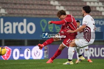 2024-11-22 - luca di maggio (n.18 perugia calcio) goal 1-0 - PERUGIA VS AREZZO - ITALIAN SERIE C - SOCCER