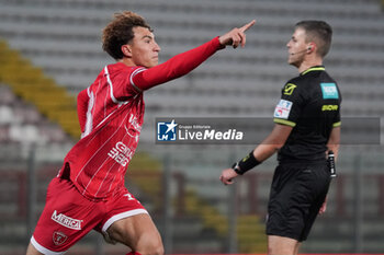 2024-11-22 - luca di maggio (n.18 perugia calcio) rejoices 1-0 - PERUGIA VS AREZZO - ITALIAN SERIE C - SOCCER