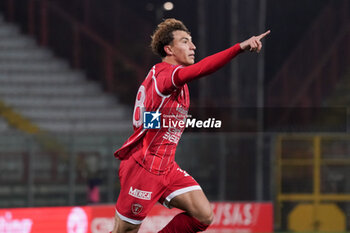 2024-11-22 - luca di maggio (n.18 perugia calcio) rejoices 1-0 - PERUGIA VS AREZZO - ITALIAN SERIE C - SOCCER