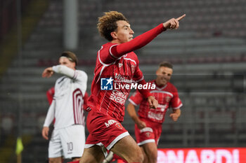 2024-11-22 - luca di maggio (n.18 perugia calcio) rejoices 1-0 - PERUGIA VS AREZZO - ITALIAN SERIE C - SOCCER