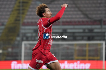 2024-11-22 - luca di maggio (n.18 perugia calcio) rejoices 1-0 - PERUGIA VS AREZZO - ITALIAN SERIE C - SOCCER