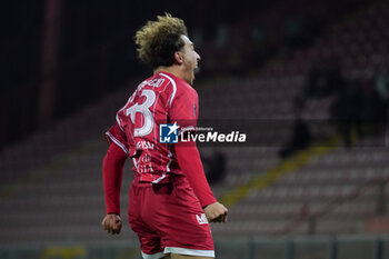 2024-11-22 - luca di maggio (n.18 perugia calcio) rejoices 1-0 - PERUGIA VS AREZZO - ITALIAN SERIE C - SOCCER