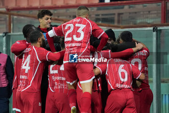 2024-11-22 - luca di maggio (n.18 perugia calcio) rejoices 1-0 - PERUGIA VS AREZZO - ITALIAN SERIE C - SOCCER