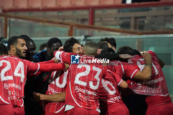 2024-11-22 - luca di maggio (n.18 perugia calcio) rejoices 1-0 - PERUGIA VS AREZZO - ITALIAN SERIE C - SOCCER