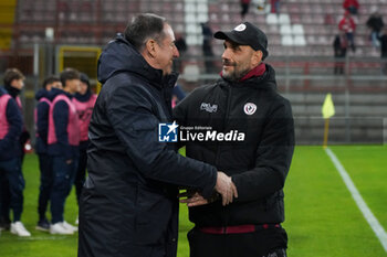 2024-11-22 - lamberto zauli (coach perugia calcio) emanuele troise (coach arezzo) - PERUGIA VS AREZZO - ITALIAN SERIE C - SOCCER