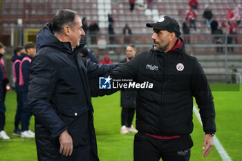 2024-11-22 - lamberto zauli (coach perugia calcio) emanuele troise (coach arezzo) - PERUGIA VS AREZZO - ITALIAN SERIE C - SOCCER