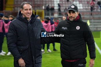 2024-11-22 - lamberto zauli (coach perugia calcio) emanuele troise (coach arezzo) - PERUGIA VS AREZZO - ITALIAN SERIE C - SOCCER