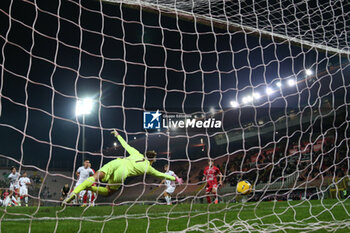 2024-11-22 - luca di maggio (n.18 perugia calcio) goal 1-0 - PERUGIA VS AREZZO - ITALIAN SERIE C - SOCCER