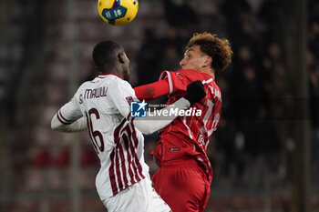 2024-11-22 - luca di maggio (n.18 perugia calcio) v eklu shaka mawuli (arezzo) - PERUGIA VS AREZZO - ITALIAN SERIE C - SOCCER