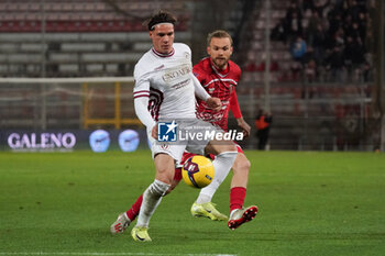 2024-11-22 - pattarello emiliano (arezzo) v federico giraudo (n.98 perugia calcio) - PERUGIA VS AREZZO - ITALIAN SERIE C - SOCCER