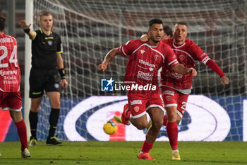 2024-11-22 - daniele montevago (n.9 perugia calcio) rejoices 2-0 - PERUGIA VS AREZZO - ITALIAN SERIE C - SOCCER