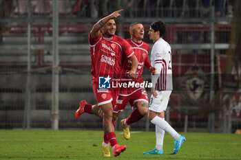 2024-11-22 - daniele montevago (n.9 perugia calcio) rejoices 2-0 - PERUGIA VS AREZZO - ITALIAN SERIE C - SOCCER