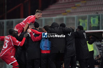 2024-11-22 - daniele montevago (n.9 perugia calcio) rejoices 2-0 - PERUGIA VS AREZZO - ITALIAN SERIE C - SOCCER