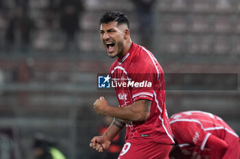 2024-11-22 - daniele montevago (n.9 perugia calcio) rejoices 2-0 - PERUGIA VS AREZZO - ITALIAN SERIE C - SOCCER