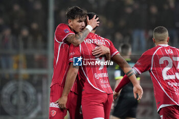 2024-11-22 - daniele montevago (n.9 perugia calcio) rejoices 2-0 - PERUGIA VS AREZZO - ITALIAN SERIE C - SOCCER