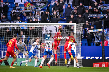 2024-01-06 - Latasa (Getafe CF) during a Copa del Rey match between RCD Espanyol and Getafe CF at Stage Front Stadium, in Barcelona, ,Spain on January 6, 2024. (Photo / Felipe Mondino) - RCD ESPANYOL - GETAFE CF - SPANISH CUP - SOCCER