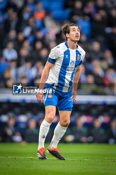 2024-01-06 - Pere Milla (RCD Espanyol) during a Copa del Rey match between RCD Espanyol and Getafe CF at Stage Front Stadium, in Barcelona, ,Spain on January 6, 2024. (Photo / Felipe Mondino) - RCD ESPANYOL - GETAFE CF - SPANISH CUP - SOCCER