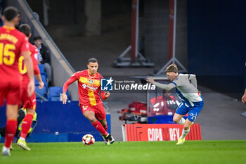 2024-01-06 - Greenwood (Getafe CF) during a Copa del Rey match between RCD Espanyol and Getafe CF at Stage Front Stadium, in Barcelona, ,Spain on January 6, 2024. (Photo / Felipe Mondino) - RCD ESPANYOL - GETAFE CF - SPANISH CUP - SOCCER