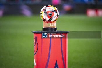 2024-01-16 - The ball of the match seen before the football match valid for the round of 16 of the Copa del Rey tournament between Getafe and Sevilla played at Estadio Coliseum in Getafe, Spain. - GETAFE VS SEVILLA - SPANISH CUP - SOCCER