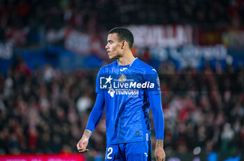 2024-01-16 - Mason Greenwood of Getafe during the football match valid for the round of 16 of the Copa del Rey tournament between Getafe and Sevilla played at Estadio Coliseum in Getafe, Spain. - GETAFE VS SEVILLA - SPANISH CUP - SOCCER