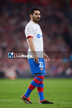 2024-01-24 - Ilkay Gundogan of FC Barcelona during the Spanish Cup, Copa del Rey football match between Athletic Club and FC Barcelona on January 24, 2024 at San Mames in Bilbao, Spain - FOOTBALL - SPANISH CUP - ATHLETIC BILBAO V FC BARCELONA - SPANISH CUP - SOCCER