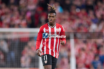 2024-01-24 - Nico Williams of Athletic Club during the Spanish Cup, Copa del Rey football match between Athletic Club and FC Barcelona on January 24, 2024 at San Mames in Bilbao, Spain - FOOTBALL - SPANISH CUP - ATHLETIC BILBAO V FC BARCELONA - SPANISH CUP - SOCCER