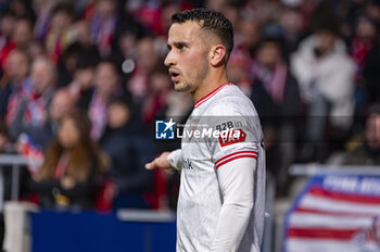 2024-02-07 - Alex Berenguer of Athletic Bilbao seen during the football match valid for the semi-final of the Copa del Rey tournament between Atletico Madrid and Athletic Bilbao played at Estadio Metropolitano in Madrid, Spain. - ATLETICO MADRID VS ATHLETIC BILBAO - SPANISH CUP - SOCCER