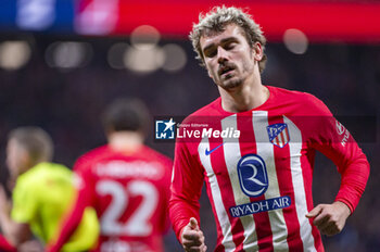 2024-02-07 - Antoine Griezmann of Atletico Madrid seen during the football match valid for the semi-final of the Copa del Rey tournament between Atletico Madrid and Athletic Bilbao played at Estadio Metropolitano in Madrid, Spain. - ATLETICO MADRID VS ATHLETIC BILBAO - SPANISH CUP - SOCCER