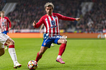 2024-02-07 - Antoine Griezmann of Atletico Madrid seen during the football match valid for the semi-final of the Copa del Rey tournament between Atletico Madrid and Athletic Bilbao played at Estadio Metropolitano in Madrid, Spain. - ATLETICO MADRID VS ATHLETIC BILBAO - SPANISH CUP - SOCCER