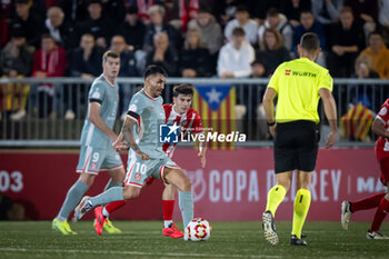 2024-10-31 - Angel Correa (Atletico de Madrid) in action during a Copa del Rey match between UE Vic and Atletico de Madrid at Estadi Hipolit Planas in Vic, Barcelona, Spain, on October 31 2024. Photo by Felipe Mondino - UE VIC - ATLETICO DE MADRID - SPANISH CUP - SOCCER