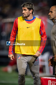 2024-10-31 - Rodrigo De Paul (Atletico de Madrid) warms up during a Copa del Rey match between UE Vic and Atletico de Madrid at Estadi Hipolit Planas in Vic, Barcelona, Spain, on October 31 2024. Photo by Felipe Mondino - UE VIC - ATLETICO DE MADRID - SPANISH CUP - SOCCER