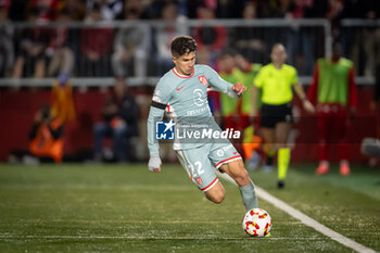 2024-10-31 - Giuliano Simeone (Atletico de Madrid) in action during a Copa del Rey match between UE Vic and Atletico de Madrid at Estadi Hipolit Planas in Vic, Barcelona, Spain, on October 31 2024. Photo by Felipe Mondino - UE VIC - ATLETICO DE MADRID - SPANISH CUP - SOCCER