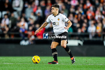 2024-01-20 - Gabriel Paulista of Valencia during the Spanish championship La Liga football match between Valencia CF and Athletic Club on January 20, 2024 at Mestalla stadium in Valencia, Spain - FOOTBALL - SPANISH CHAMP - VALENCIA V ATHLETIC CLUB - SPANISH LA LIGA - SOCCER