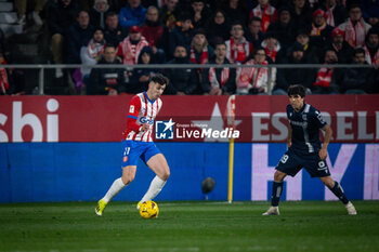 2024-02-03 - during a La Liga EA Sports match between Girona FC and Real Sociedad at Estadio Municipal de Montilivi, in Girona, ,Spain on February 3, 2024. Photo by Felipe Mondino - GIRONA FC - REAL SOCIEDAD - SPANISH LA LIGA - SOCCER