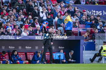 2024-02-17 - Diego Pablo Simeone, head coach of Atletico Madrid, seen during the La Liga EA Sports 2023/24 football match between Atletico Madrid vs Las Palmas at Metropolitano stadium in Madrid, Spain. - ATLETICO MADRID VS LAS PALMAS - SPANISH LA LIGA - SOCCER