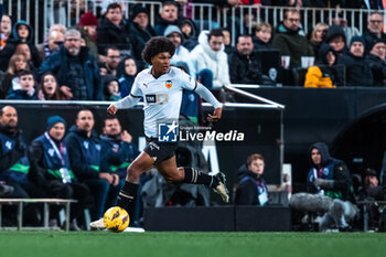 2024-03-03 - Peter Federico of Valencia during the Spanish championship Liga football match between Valencia CF and Real Madrid CF on March 2, 2024 at Mestalla stadium in Valencia, Spain - FOOTBALL - SPANISH CHAMP - VALENCIA V REAL MADRID - SPANISH LA LIGA - SOCCER
